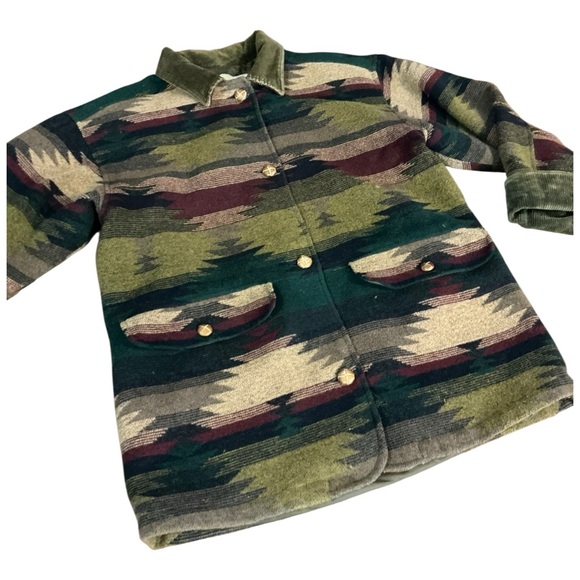 Multicolor Patterned Jacket - Picture 4 of 7